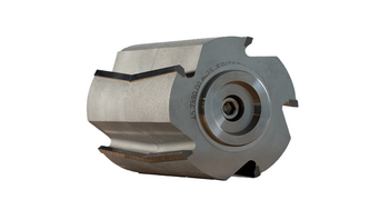 Rotor with V-cutting edges and fixed knives made of hardmetal tungsten carbide Rotor with V-cutting edges and fixed knives made of hardmetal tungsten carbide