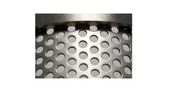 Bottom sieve 3 mm round perforation made of stainless steel Bottom sieve 3 mm round perforation made of stainless steel